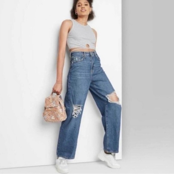 Wild Fable Highest Rise Baggy Jean 8/29 NWT - Picture 7 of 8